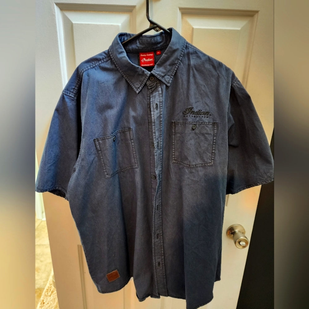 Indian Motorcycle XL button up